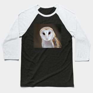 Barn Owl Baseball T-Shirt